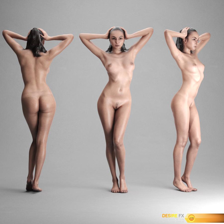 Nude Korean Female Model