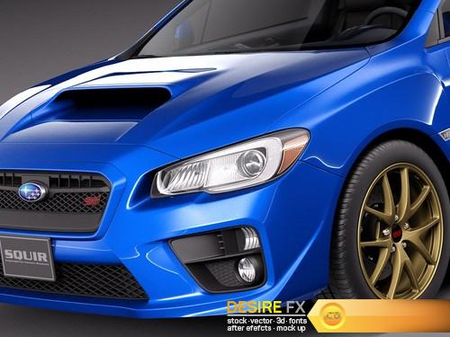 Subaru Impreza Wrx Sti 15 3d Model All Free 3d Models Library