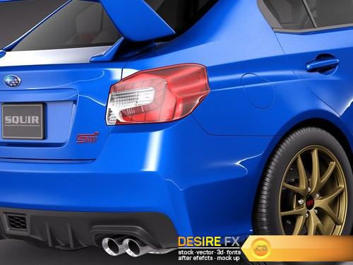 Subaru Impreza Wrx Sti 15 3d Model All Free 3d Models Library