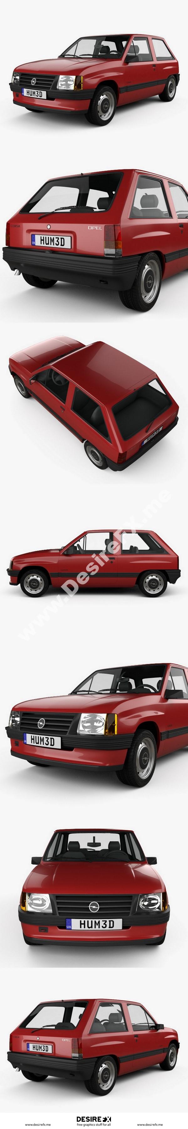 Desire Fx 3d Models Opel