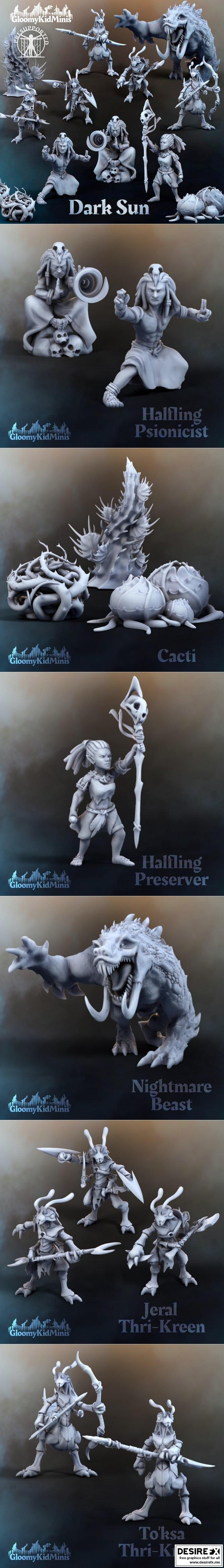 Desire FX 3d models | Dark Sun pt3 – 3D Print Model