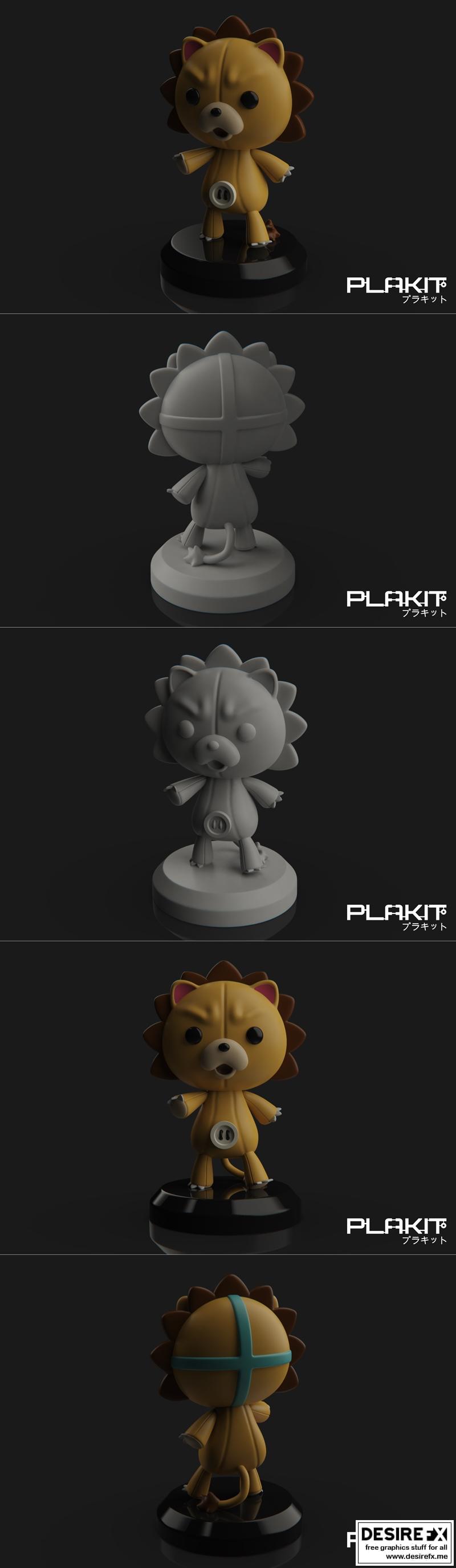 Desire FX 3d models | PlaKit Bleach Kon – 3D Print Model