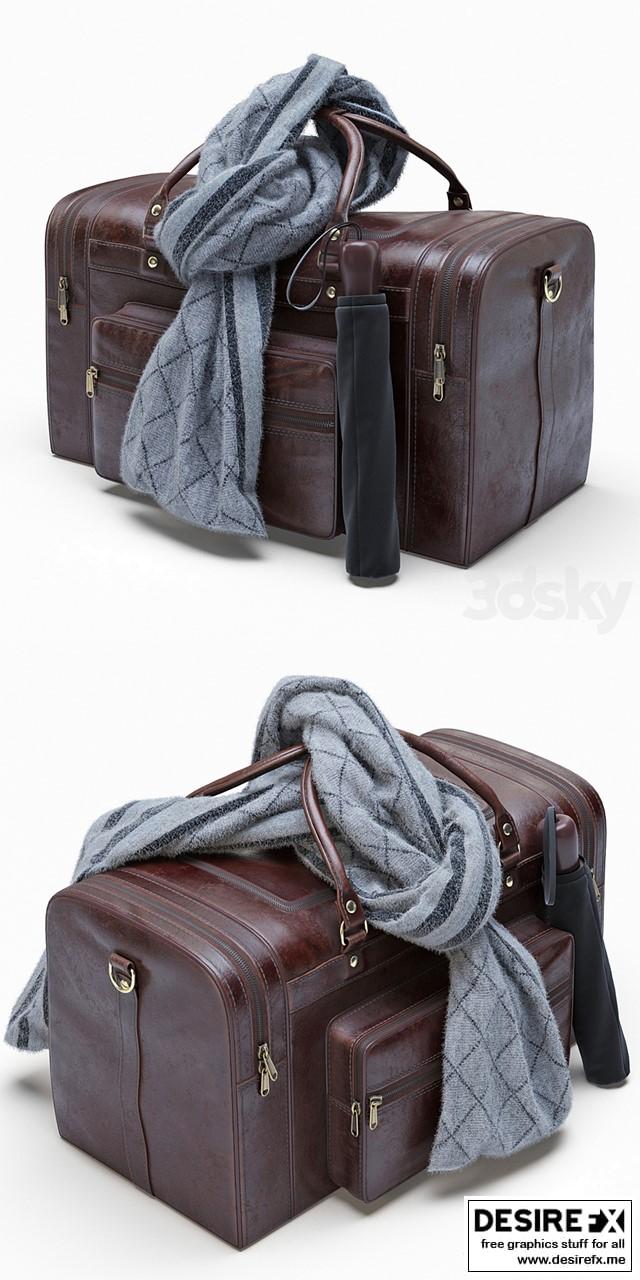 Desire FX 3d models | Leather Military Duffle Bag