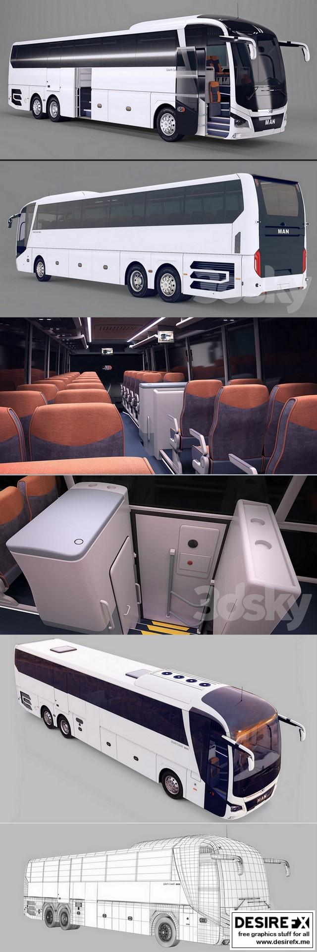 Desire FX 3d models | MAN Lion’s coach L R08 2018