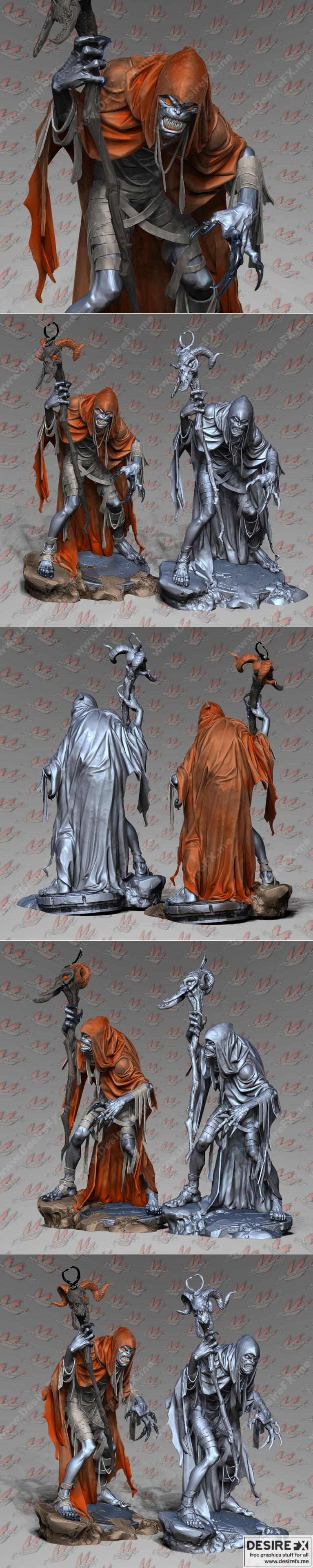 Desire FX 3d models | Mumm Ra – Prey Studio – 3d print model