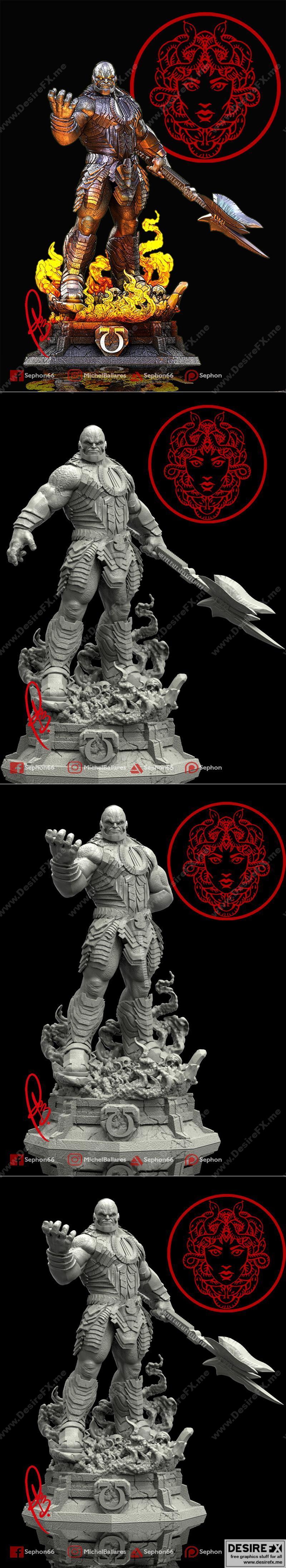 Darkseid - 3D Print Model STL.