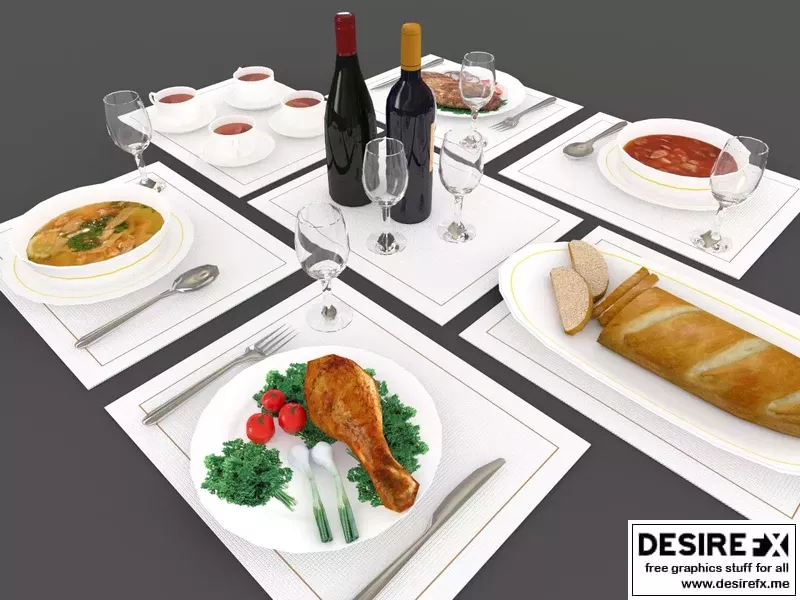 Desire FX 3d models | Food and Drinks v1.0