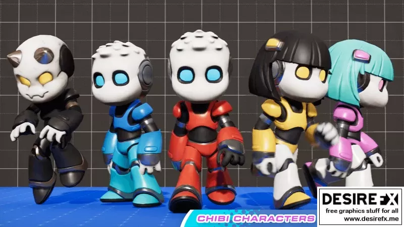 Desire FX 3d models | Chibi Characters
