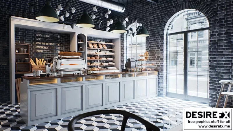 Desire FX 3d models | VP Real Food and Coffee Bakery v4.27