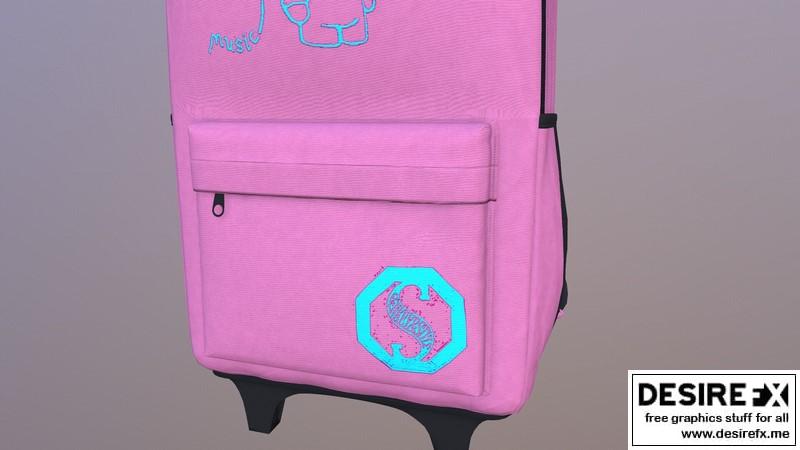 Desire FX 3d models | Children School Bag 3D Model