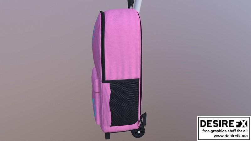Desire FX 3d models | Children School Bag 3D Model