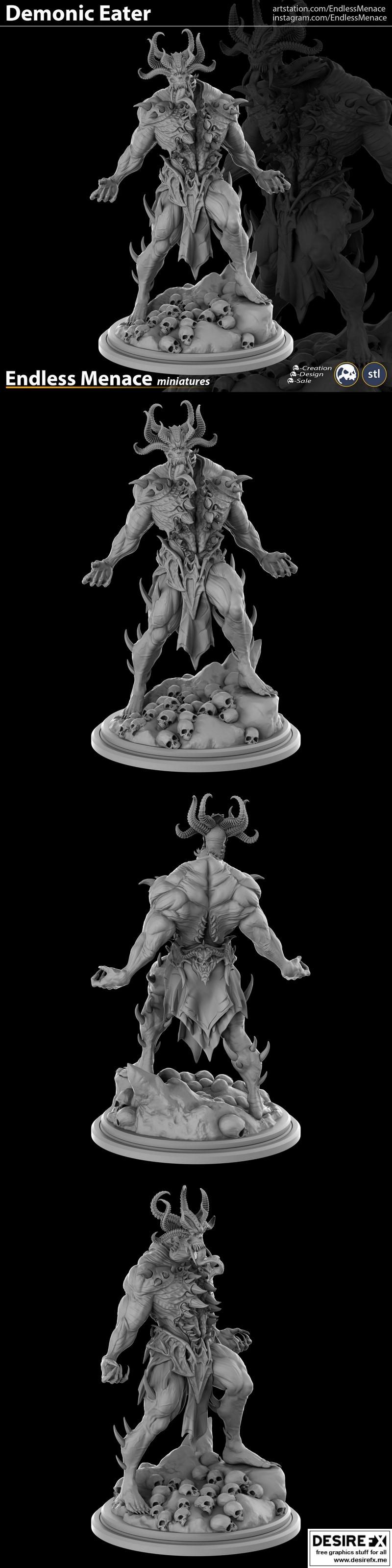 Desire FX 3d models | Demonic Eater 3D print model