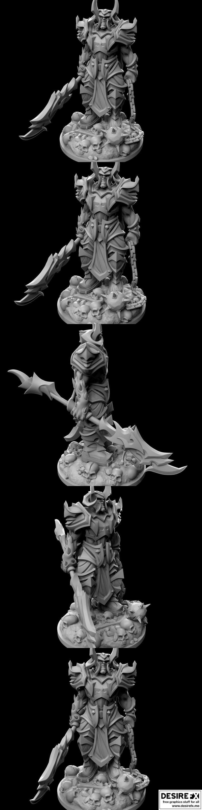 Desire FX 3d models | Infernal Marshal 3D print model