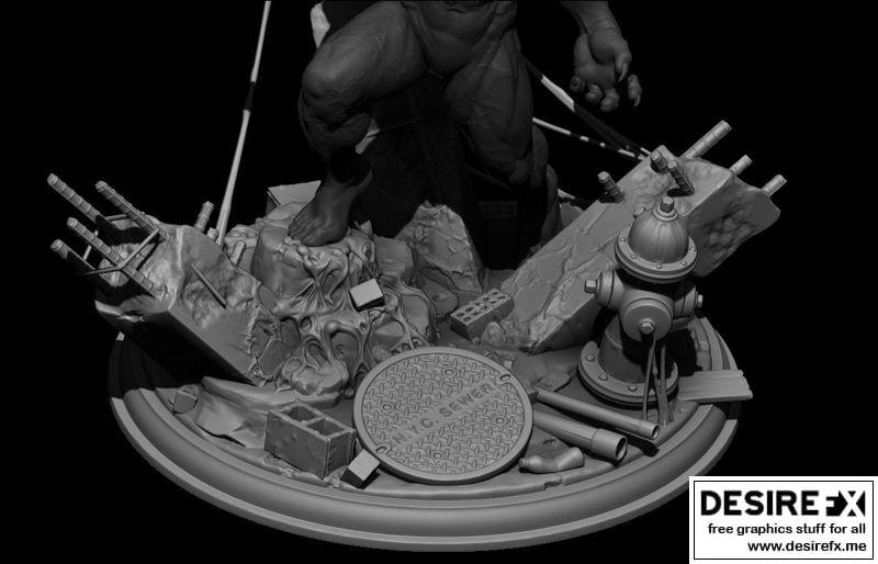 Desire FX 3d models | Venom vs Spider-Man 3D print model