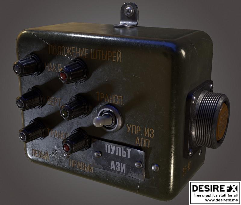Soviet Control Panel Texture Desire FX 3d models | Old Soviet control panel
