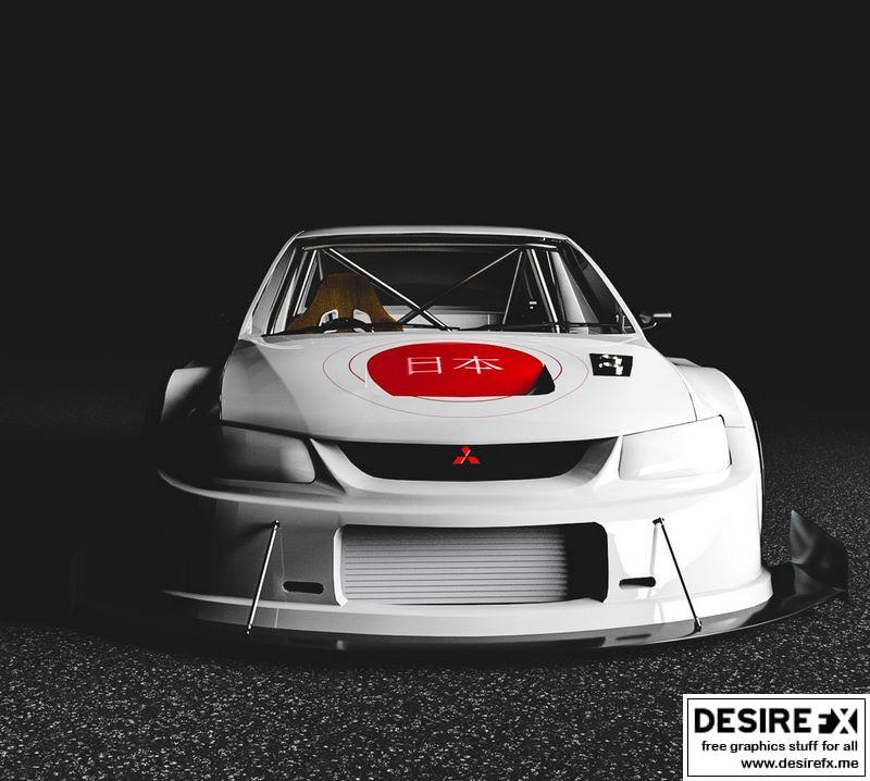Desire FX 3d models | Mitsubishi Lancer Evolution