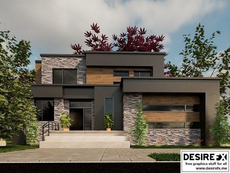 Desire FX 3d models | Modern House