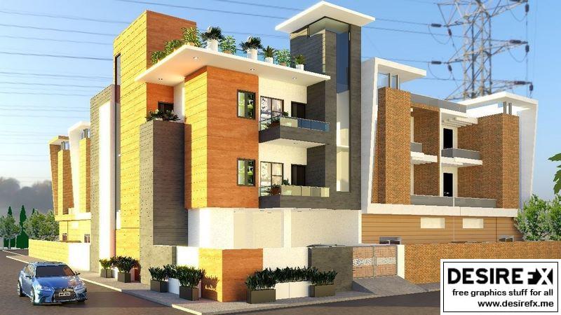 Desire FX 3d models | Modern House Exterior